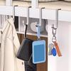 Over Cabinet Door Hook Stainless Steel Door Hanger for Closet Kitchen Cabinet Wardrobe Dorm Bathroom