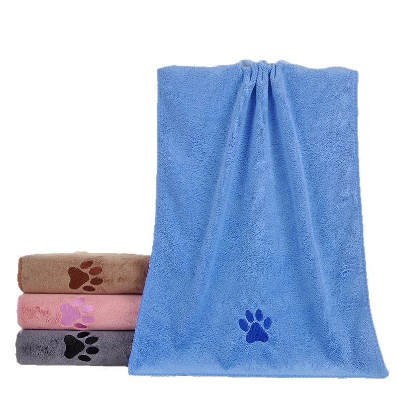 Ultra-absorbent Quick-dry Pet Bath Towel - Large Microfiber for Cats & Dogs