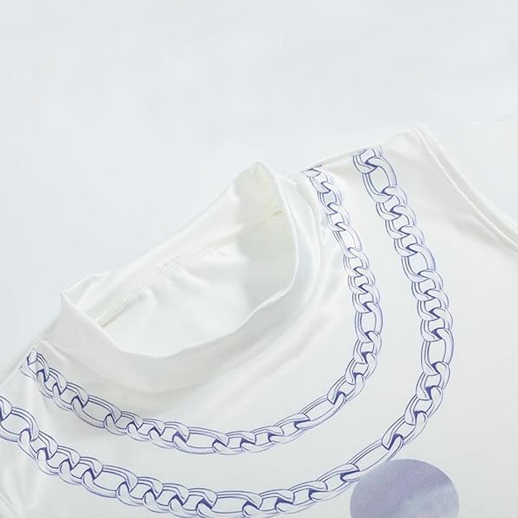 Kids Girls Casual Cute Cartoon Print Vest Long Sleeves Coat Dance Cosplay Wear