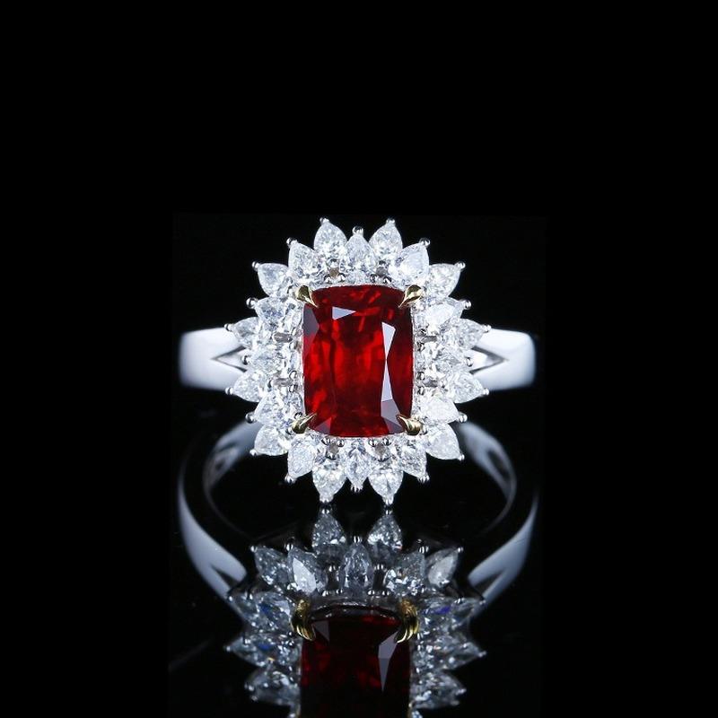 Lindon Classic Copper Alloy Zircon Ring Ladies Jewelry Wedding Promise Party Gift