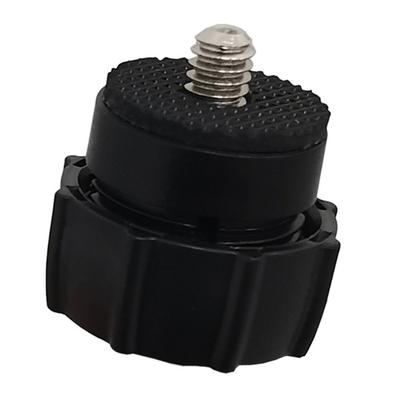 17mm Ball Mount Adapter, 17mm Ball Joint Socket To 1/4" Screw Adapter for Car Phone Holder Mount