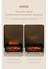 USB Simulated Fireplace Flame Humidifier & Night Light for Home & Bedroom