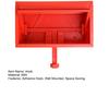 Adhesive Wall Hooks with Container Shape Industrial Style No Drill Hanging Hook for Ceramic Tiles Glass Wood Walls