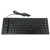 85 Keys USB Wired Waterproof Folding Silicone Keyboard for PC Laptop Notebook