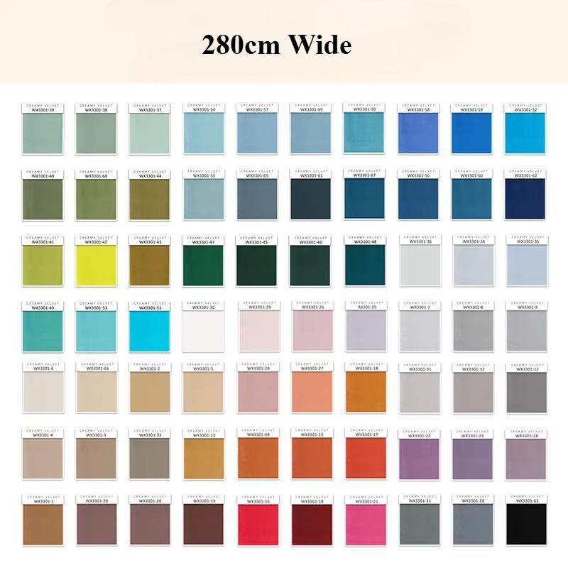 2.8m Wide Thickened Velvet Fabric Upholstery for Sewing Curtain Sofa Covers Pillow Cases Chair Covers Tablecloths Handmade Cloth