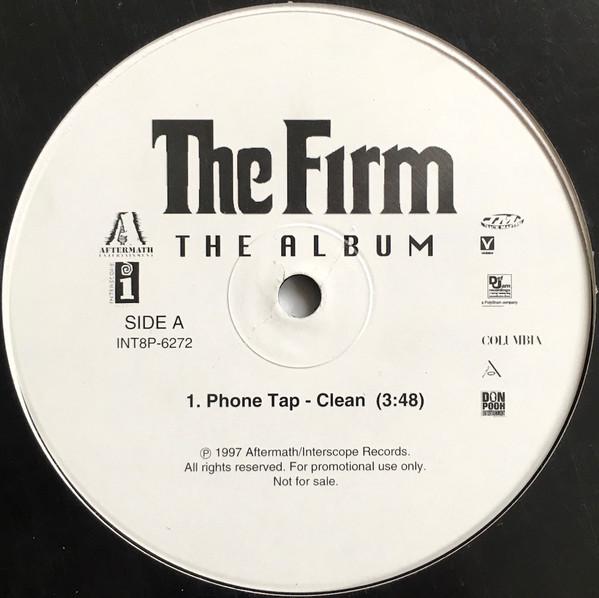 12inch Record FIRM - Phone Tap / Firm Biz (Remix) INT8P6272 Aftermath Enter 1997 US Soul/Funk Used