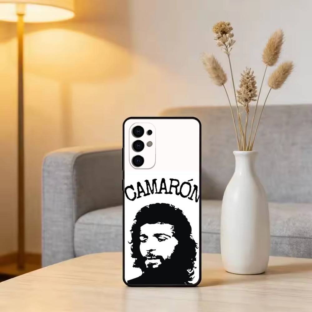 Singer Camaron D-De L-La I-Isla Phone Case For Samsung S25,S24,S21,S22,S23,S30,Ultra,S20,Plus,Fe,Lite,Note,10,Black Cover