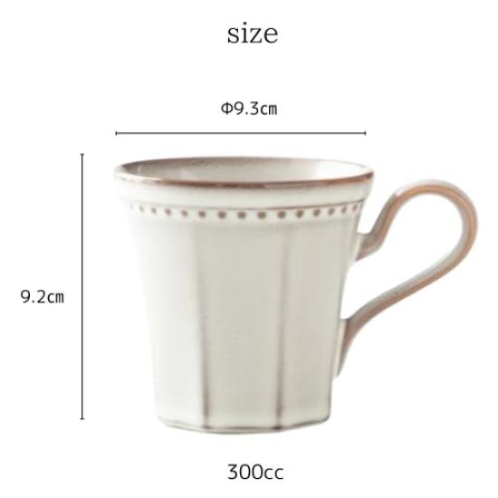 Pair of Nordic Style Tableware Gift Boxed of K-ai Mugs, Set, (Pair Cups)