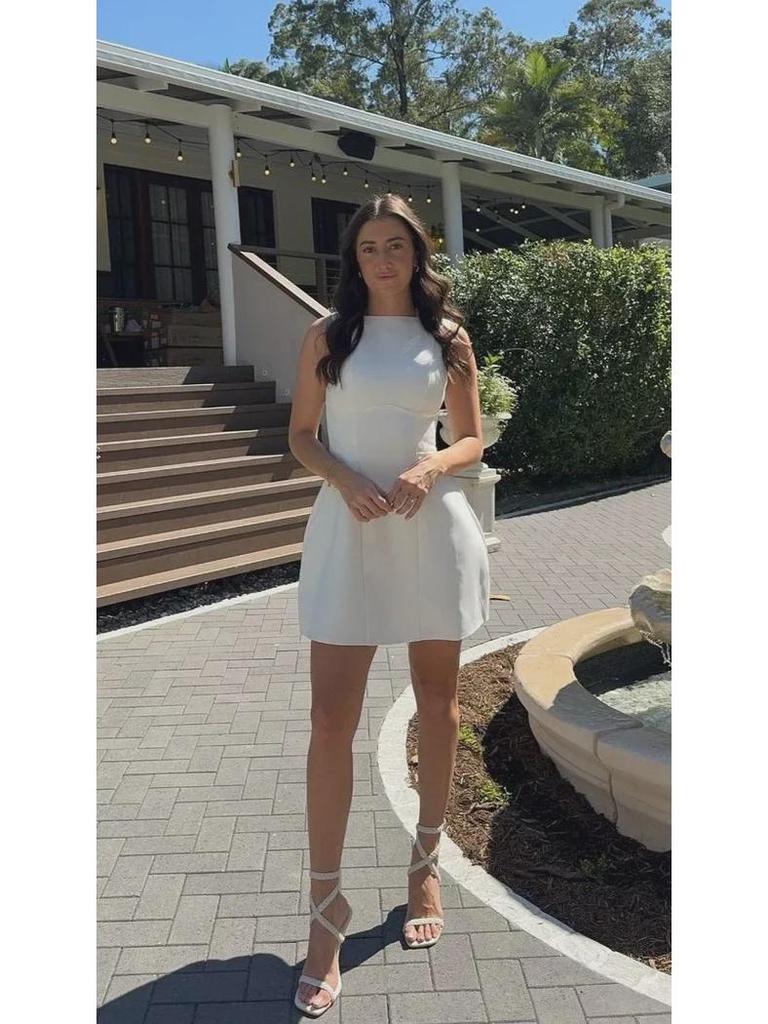 Seksi Yüksek Yakalı Sırtı Açık Etek - Kadınlar için Avrupa ve Amerikan Stili