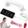 Handheld Receiver Retro Telephone Handset Handheld Telephone Receiver For Mobile Phones