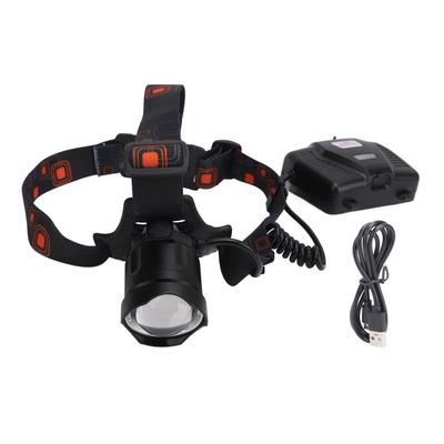 LED Headlamp High Power Adjustable Angle Telescopic Focus Waterproof Headlight for Outdoor Hiking Construction P70 LED