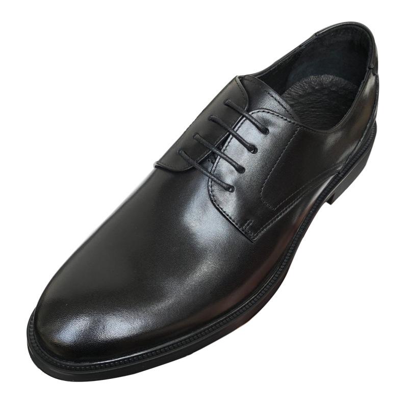 Leather Shoes Men'S Business Dress Leather Breathable British Style Men'S Suit Work Shoes Groom Wedding Shoes Pointed