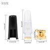 Mouthpiece Saxophone Sax Alto Ligature Clarinet Reeds Set Accessories Cushions Set Metal Cap Cushion Saxophone Accessory