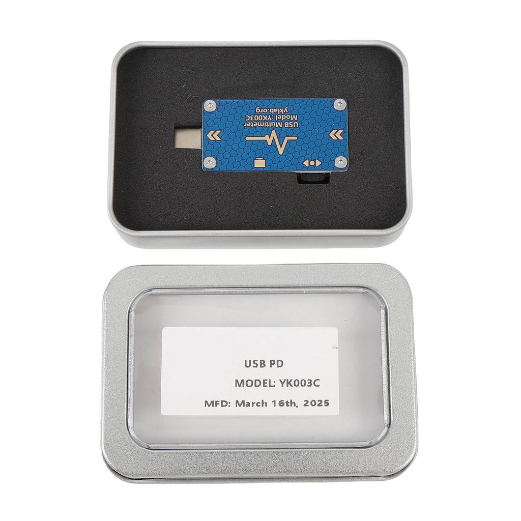 Type C Tester 0 24V Voltage Measurement Data Cable Detection Portable USB C Multimeter