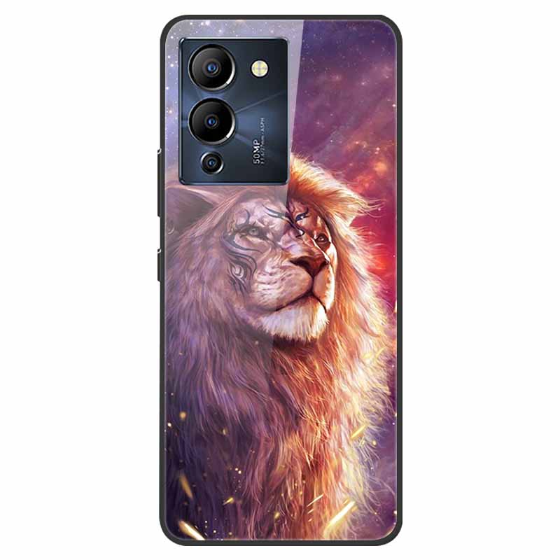 For Infinix Note 12 G96 Case X670 Marble Tempered Glass Hard Back Cover for Infinix Note12 Helio G96 Phone Cases 6.7'' Fundas