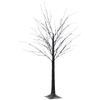 Artificial Birch with LED Lighting, 96 Cold White Micro LEDs, 150 Cm, Brown
