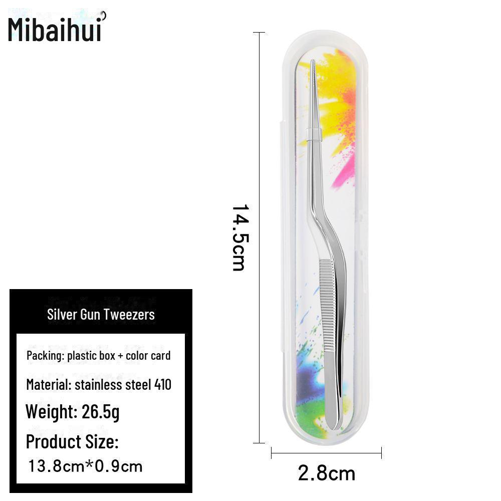 Baby Ear and Nose Cleaning Tweezers - Thickened Earwax and Navel Clip for Children