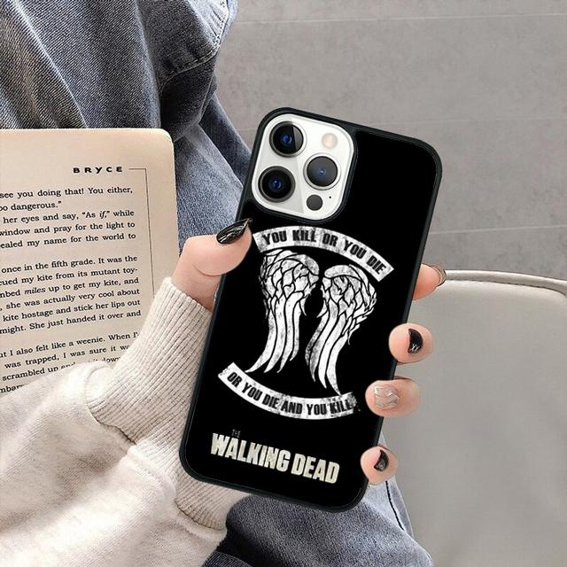 the walking dead logo Phone Case for iPhone 16 15 SE2020 13 14 11 12 Mini Pro Max Max 6 7 8 Plus coque fundas Shell