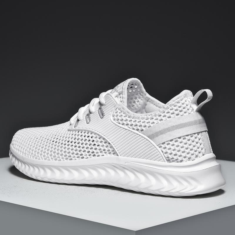 Neue 2026 Weiße Herren-Sneaker Hochwertige Schuhe Für Herren Mesh Atmungsaktiv Sommer Freizeit Laufschuh Tenis Zapatillas Hombre