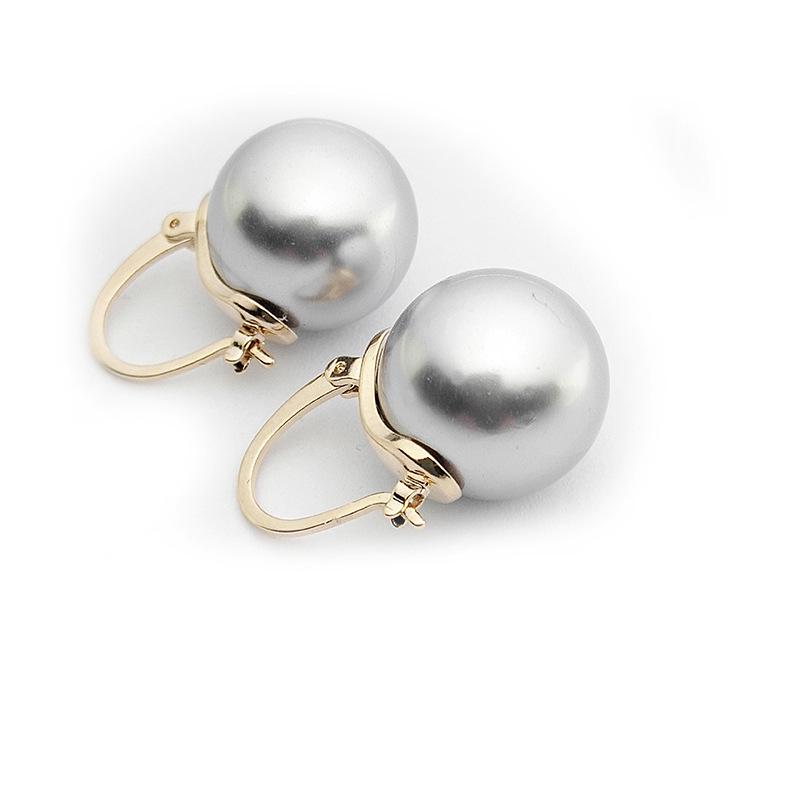 Cercei cu perle: Stil coreean la modă, Manșete retro pentru urechi și Cercuri versatile, Cercei cu șurub eleganți pentru femei