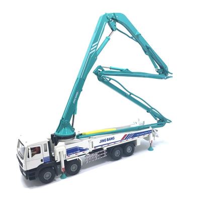 1:50 Alloy Concrete Cement Pump Truck Model Toys Transport Engineering Vehicle Multiple Movable Locations Car Kids Gifts