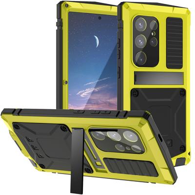 For Samsung Galaxy S24 Ultra Plus, 5G Cases, Metal Armor 360 Heavy Duty Phone Cover Built-in Screen Protection, Shockproof Funda