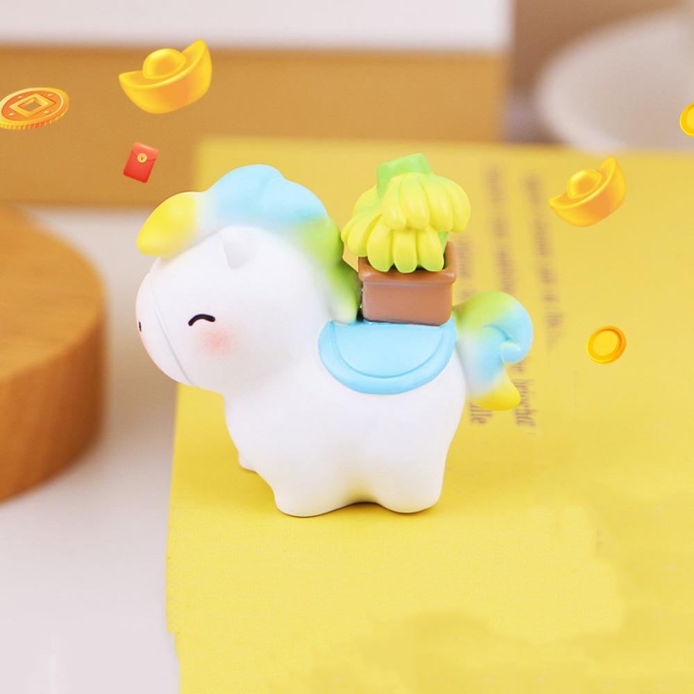 Resin Material Desktop Decorations Cute Cartoon Wealth Gift Desktop Living Room