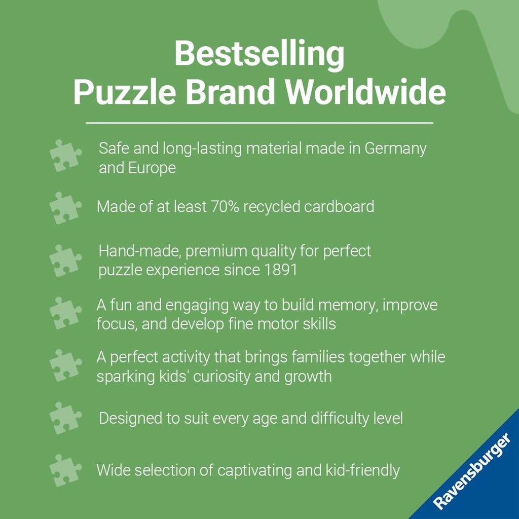 Ravensburger Bluey - 4 in Box (12, 16, 20, 24 Pieces) Jigsaw Puzzles for Kids Age 3 Years Up