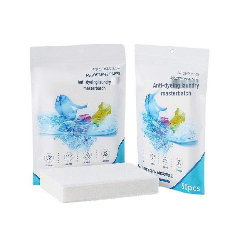 Color Absorbing Anti-Bleeding Laundry Sheets – Prevents Stains and Maintains Color.