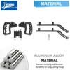 JIDIXIAN Car Front Rear Grab Handle fit for Jeep Wrangler JK 2007 208 2009 2010 2011 2012 2013 2014 2015 2016 2017