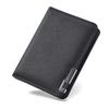 Men’s PU Leather Bifold Wallet Slim Short Wallet Business Card Holder Cash Pocket ID Window Minimalist Wallet for Men Gift Idea