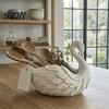 Multi-purpose Storage Tray 3D Printed Swan Jewelry Tray, Creative Shape Ring Dish, Entryway Table Modern Desktop Organizer Trays, Decorative