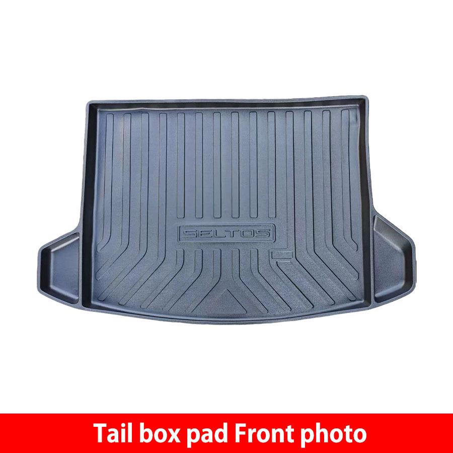 Eco-friendly TPE Trunk Mat for 2019-2024 Kia KX3: Wear-resistant and Waterproof Interior Upgrade