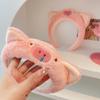 Non-slip Cartoon Headband Plush Doll Penguin Hair Hoop Creative Plush Hairband  Girls