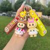 Cross Border Couple Labubu Keychain Lamb Pendant Doll Cute Bag Decoration