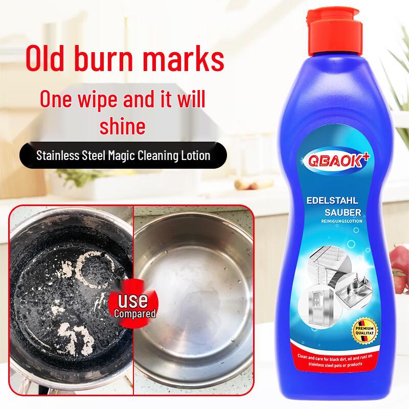 QBAOK+ Multi-Purpose Stainless Steel Cleaner