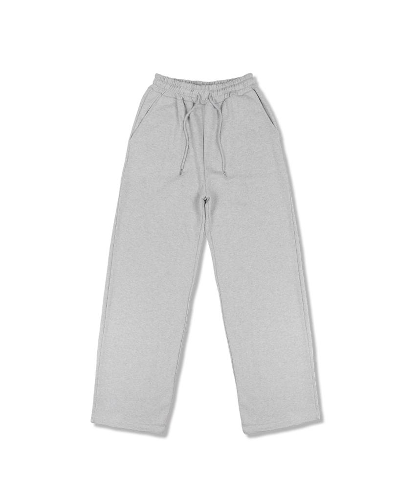NP STUDIO Cotton Wide Sweatpants Gray