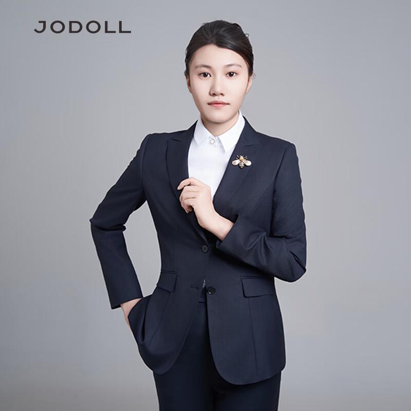 Женский приталенный шерстяной кашемировый блейзер JODOLL 160/84B