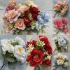 Gifts Artificial Peony Flowers 35cm Fake Flower New Simulation Flower Bouquet  Photo Props