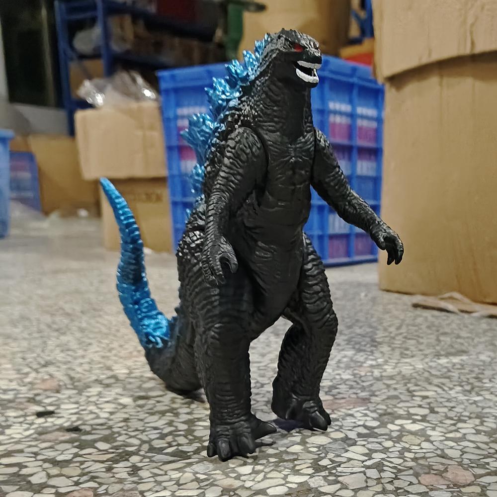 Figura Godzilla Rei dos Monstros Brinquedos Modelo Godzilla Figma Cola Macia Articulações Móveis Figuras de Ação Brinquedos para Crianças Presentes