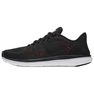 Flex 2017 RN Comfortable Soft Slip Resistant Durable Low Top Running Shoes Women Sneaker Black 898476-011