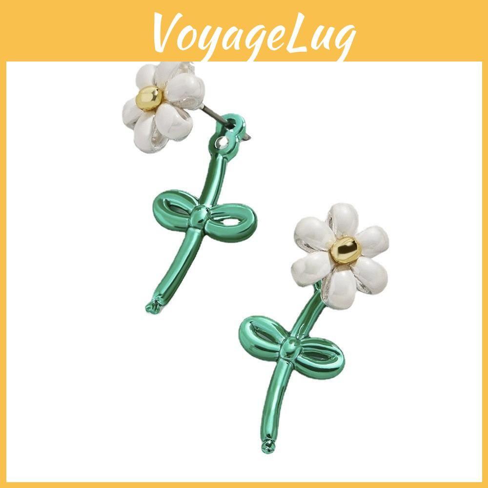 Earrings Floral Lightweight For Women Modern And Chic Street Jewelry Style