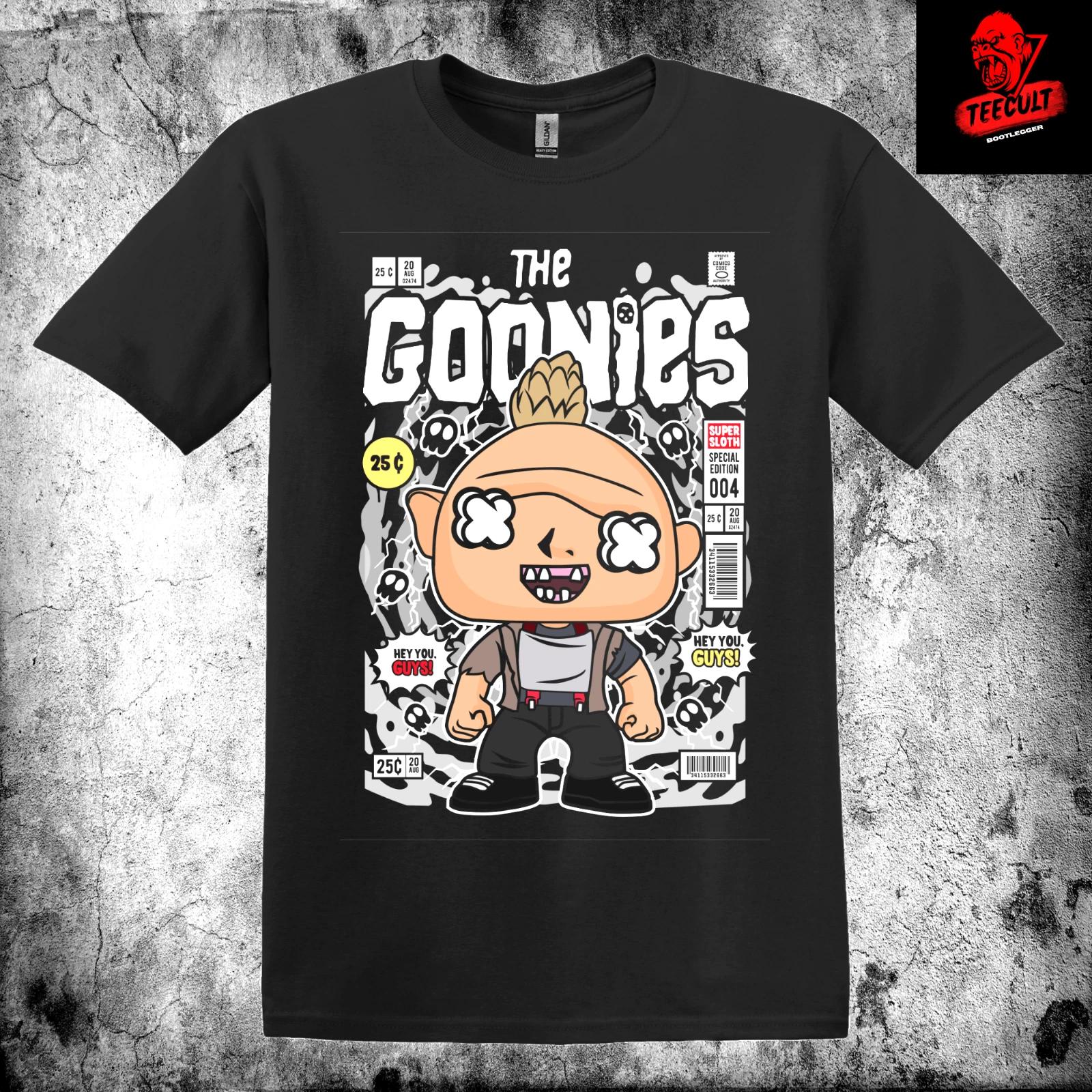Мужские и женские футболки The Goonies (1985) Культовое кино Приключение Фанко Поп Унисекс XS