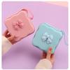 Charger Lid Storage Bag Fashion 3D Heart Design Drop-resistant Protective Case Lightweight Organizer for Office School Travel