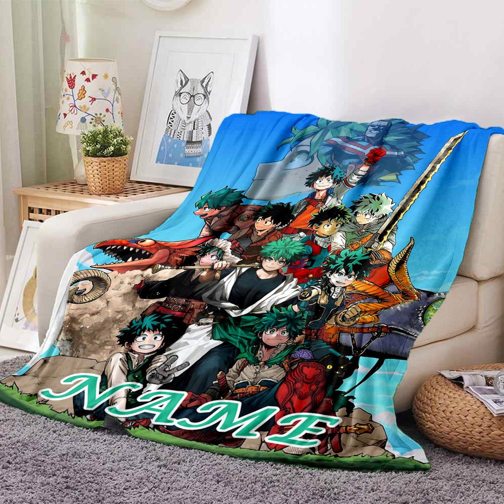 Custom 1pc Adventure Fantasy Land Blanket, Soft And Comfortable Blanket, Casual Warm, Camping Travel Blanket, Birthday Gift Q912107
