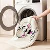 Cute Cartoon D-Diddl Mouse Short Plush Rug Carpet mat Machine Washable Soft Comfortable Anti‑Slip Floor Mat Home Decor