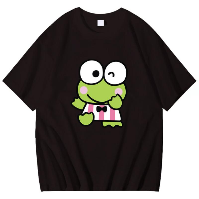 Keroppi Frog Cute Cartoon Kawaii T-shirt S