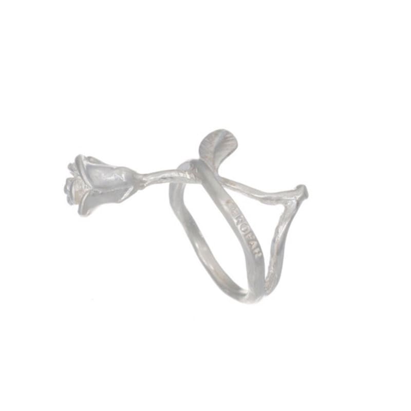 Cerofar NOTHORN RING SILVER