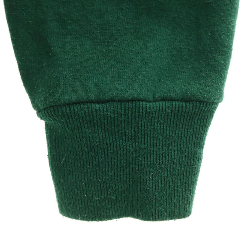 Lee 90s Old Long Sleeve Sweat Trainer Green STURDY SWEATS Fleece-lined Men's Used
