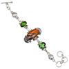 Wild Horse Jasper Gemstone Silver Jewelry Bracelet Jasper 11.00 CTW